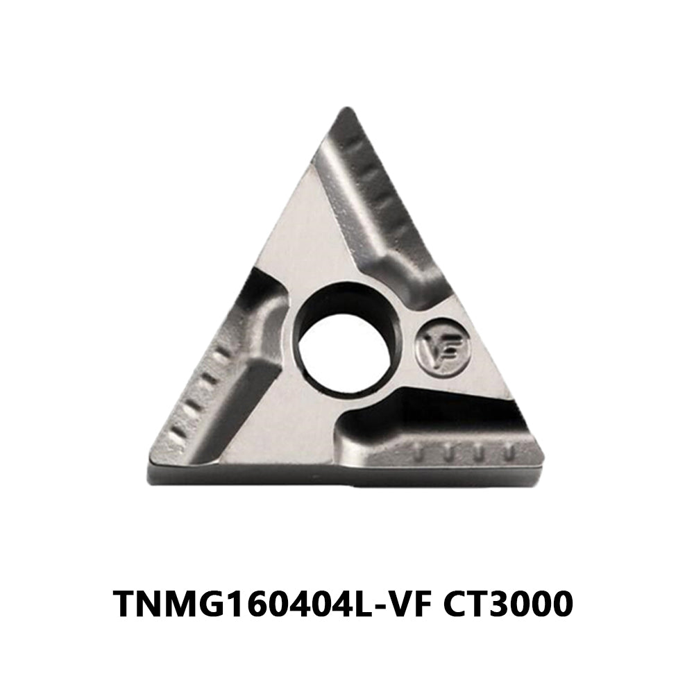 Taegutec TNMG160404L-VF CT3000 Carbide Turning Insert - Triangle (10 PCS)