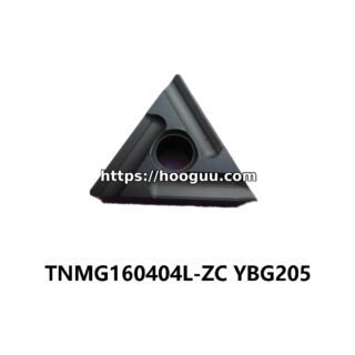 Original ZCC-CT TNMG160404L-ZC YBG205 Carbide Turning Insert - Triangle | Steel, Stainless Steel (10 PCS)