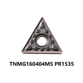 Original Kyocera TNMG160404MS PR1535 Carbide Turning Insert - Triangle (10 PCS)