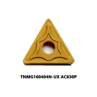 Original Sumitomo TNMG160404N-UX AC830P Carbide Turning Insert - Triangle | Steel (10 PCS)