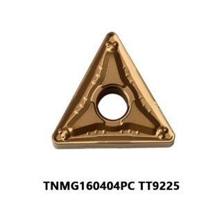 Original TaeguTec TNMG160404PC TT9225 Carbide Insert - Triangle | Steel (10 PCS)