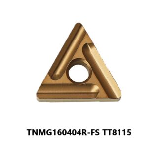 Original TaeguTec TNMG160404R-FS TT8115 Carbide Turning Insert - Triangle (10 PCS)