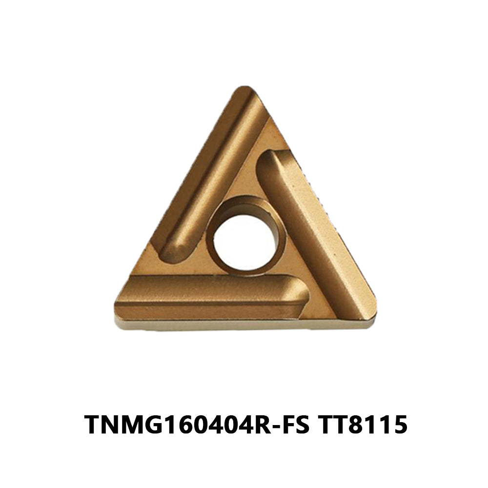 Taegutec TNMG160404R-FS TT8115 Carbide Turning Insert - Triangle (10 PCS)