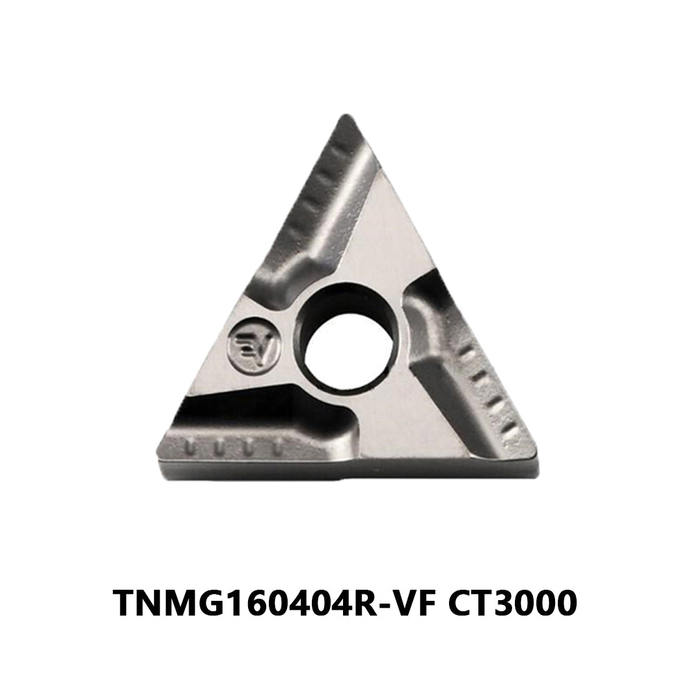 Taegutec TNMG160404R-VF CT3000 Carbide Turning Insert - Triangle (10 PCS)
