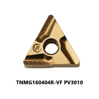 Original TaeguTec TNMG160404R-VF PV3010 Carbide Turning Insert - Triangle (10 PCS)