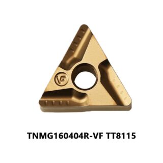 Original TaeguTec TNMG160404R-VF TT8115 Carbide Turning Insert - Triangle (10 PCS)