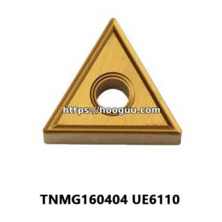 Original Mitsubishi TNMG160404 UE6110 Carbide Turning Insert - Triangle | Steel, Stainless Steel (10 PCS)