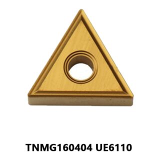 Original Mitsubishi TNMG160404 UE6110 Carbide Turning Insert - Triangle (10 PCS)