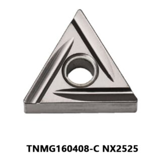 Original Mitsubishi TNMG160408-C NX2525 Carbide Turning Insert - Triangle | Steel (10 PCS)