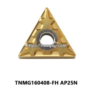 Original Mitsubishi TNMG160408-FH Carbide Turning Insert - Triangle | Steel & More (10 PCS) AP25N TNMG160408-FH AP25N