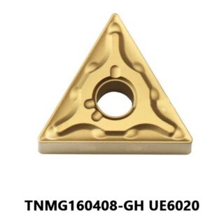 Original Mitsubishi TNMG160408-GH UE6020 Carbide Turning Insert - Triangle (10 PCS)