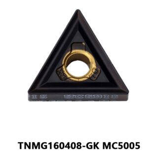 Original Mitsubishi TNMG160408-GK MC5005 Carbide Turning Insert - Triangle (10 PCS)