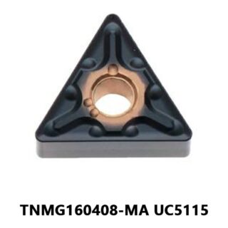 Original Mitsubishi TNMG160408-MA UC5115 Carbide Turning Insert - Triangle | Steel & More (10 PCS)
