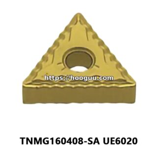 Original Mitsubishi TNMG160408-SA UE6020 Carbide Turning Insert - Triangle | Steel & More (10 PCS)