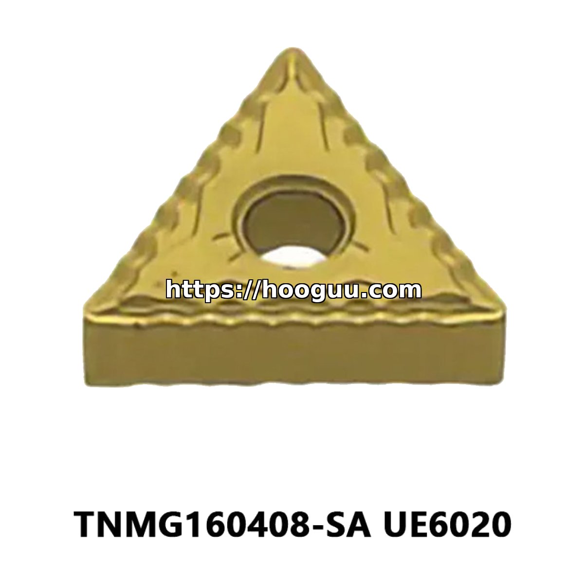 Original Mitsubishi TNMG160408-SA UE6020 Carbide Turning Insert - Triangle | Steel & More (10 PCS)