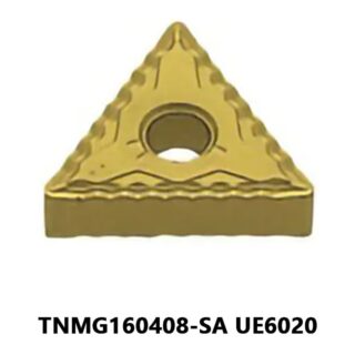 Original Mitsubishi TNMG160408-SA UE6020 Carbide Turning Insert - Triangle (10 PCS)