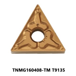 Original Tungaloy TNMG160408-TM T9135 Carbide Turning Insert - Triangle | Steel (10 PCS)