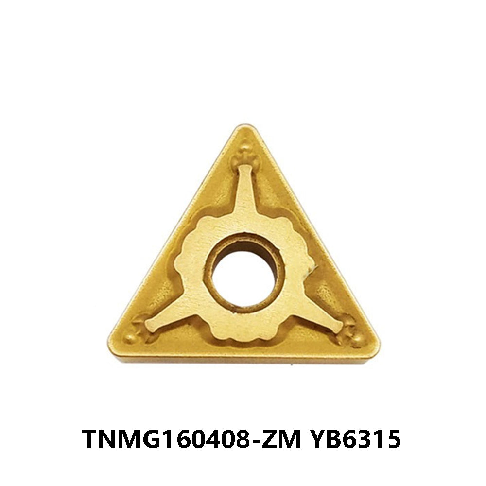 ZCC TNMG160408-ZM YB6315 Carbide Turning Insert - Triangle | Steel & More (10 PCS)