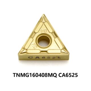 Original Kyocera TNMG160408MQ CA6525 Carbide Turning Insert - Triangle | Steel (10 PCS)