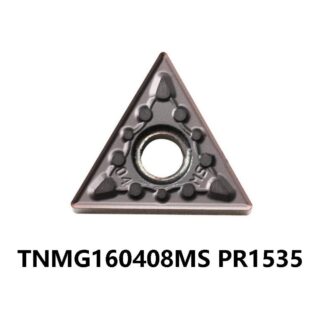Original Kyocera TNMG160408-MS PR1535 Carbide Turning Insert - Triangle (10 PCS)