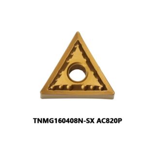 Original Sumitomo TNMG160408N-SX AC820P Carbide Turning Insert - Triangle | Steel (10 PCS)