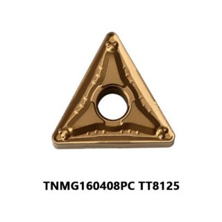 Original TaeguTec TNMG160408PC TT8125 Carbide Insert - Triangle | Steel (10 PCS)