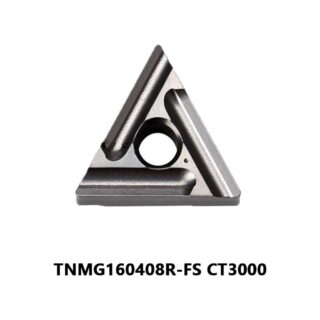 Original TaeguTec TNMG160408R-FS CT3000 Carbide Turning Insert - Triangle (10 PCS)