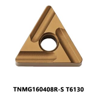 Original Tungaloy TNMG160408R-S T6130 Carbide Turning Insert - Triangle (10 PCS)
