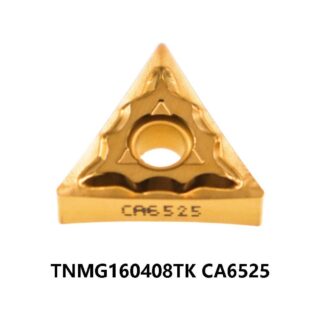 Original Kyocera TNMG160408TK CA6525 Carbide Turning Insert - Triangle | Steel (10 PCS)
