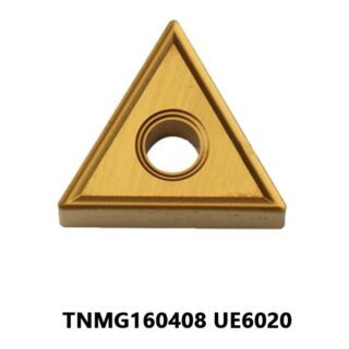 Original Mitsubishi TNMG160408 UE6020 Carbide Turning Insert - Triangle | Steel, Stainless Steel (10 PCS)