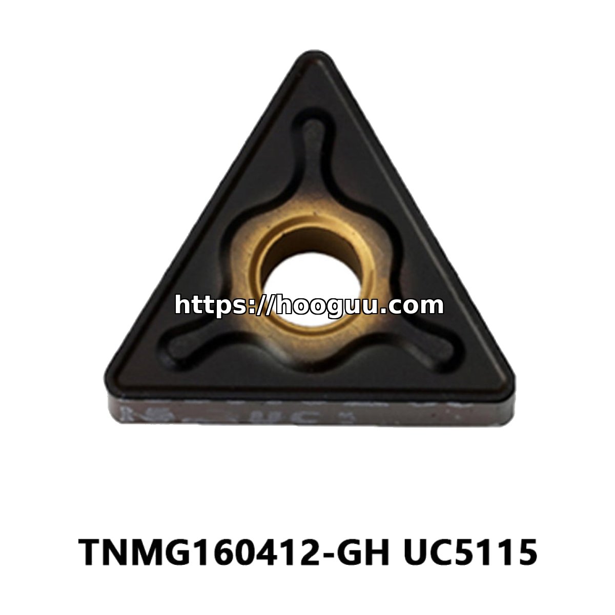 Original Mitsubishi TNMG160412-GH UC5115 Carbide Turning Insert - Triangle | Steel & More (10 PCS)