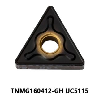 Original Mitsubishi TNMG160412-GH UC5115 Carbide Turning Insert - Triangle | Steel (10 PCS)