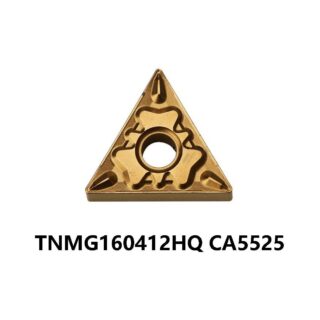 Original Kyocera TNMG160412HQ CA5525 Carbide Turning Insert - Triangle | Steel (10 PCS)