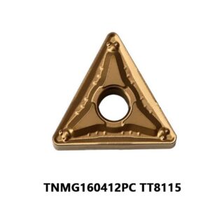 Original TaeguTec TNMG160412PC TT8115 Carbide Insert - Triangle (10 PCS)