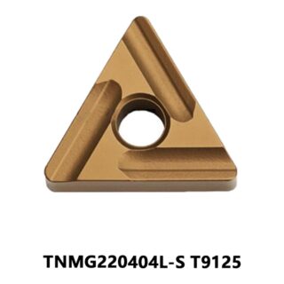 Original Tungaloy TNMG220404L-S T9125 Carbide Turning Insert - Triangle | Steel (10 PCS)