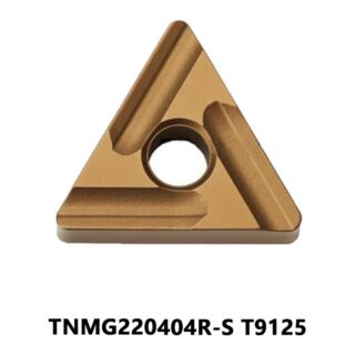 Original Tungaloy TNMG220404R-S T9125 Carbide Turning Insert - Triangle | Steel (10 PCS)