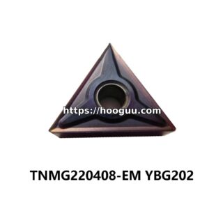 Original ZCC-CT TNMG220408-EM YBG202 Carbide Insert - Triangle | Steel, Stainless Steel (10 PCS)
