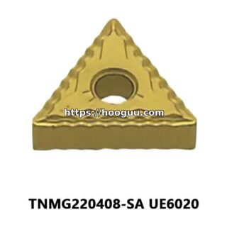 Original Mitsubishi TNMG220408-SA UE6020 Carbide Turning Insert - Triangle | Steel (10 PCS)