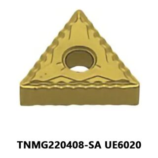 Original Mitsubishi TNMG220408-SA UE6020 Carbide Turning Insert - Triangle (10 PCS)
