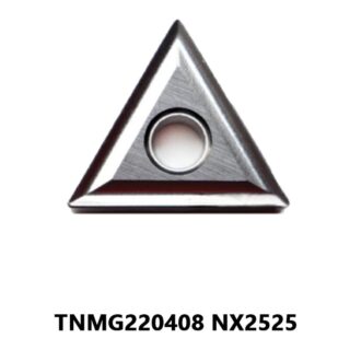 Original Mitsubishi TNMG220408 NX2525 Carbide Turning Insert - Triangle | Steel, Titanium (10 PCS)