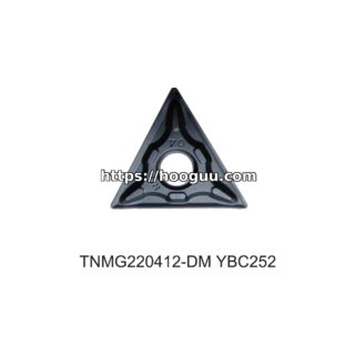 Original ZCC-CT TNMG220412-DM YBC252 Carbide Turning Insert - Triangle | Steel, Cast Iron (10 PCS)
