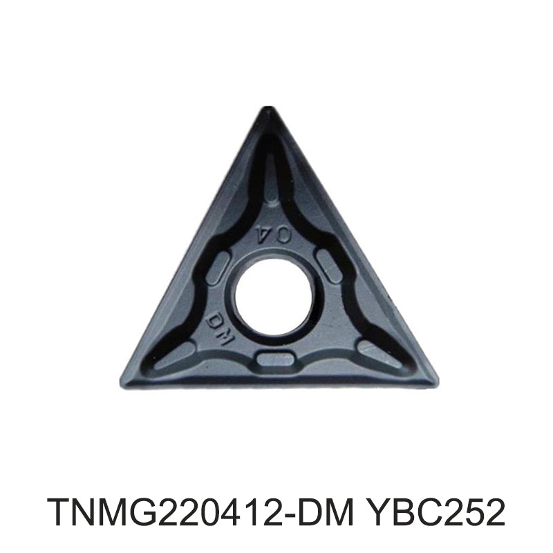 Zcc.ct 100% Original TNMG220412-DM YBC252 Turning Insert 10 pcs