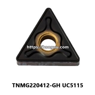 Original Mitsubishi TNMG220412-GH UC5115 Carbide Turning Insert - Triangle | Steel (10 PCS)