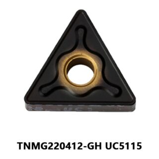 Original Mitsubishi TNMG220412-GH UC5115 Carbide Turning Insert - Triangle | Steel (10 PCS)