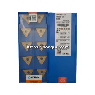 Original Korloy TNMG220412-GR NC3030 Carbide Turning Insert - Triangle | Steel