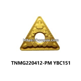 Original ZCC-CT TNMG220412-PM YBC151 Carbide Turning Insert - Triangle | Steel (10 PCS)