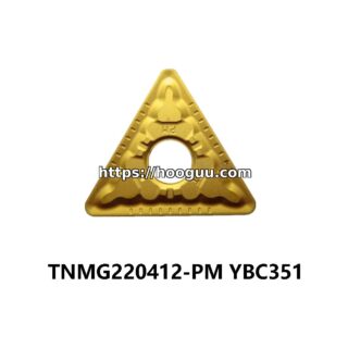 Original ZCC-CT TNMG220412-PM YBC351 Carbide Turning Insert - Triangle | Steel (10 PCS)