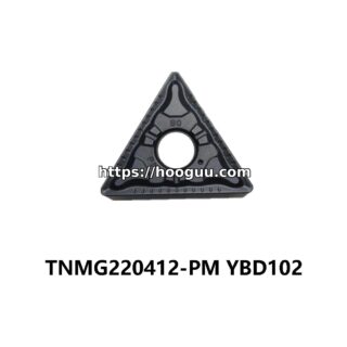 Original ZCC-CT TNMG220412-PM YBD102 Carbide Turning Insert - Triangle | Steel, Cast Iron (10 PCS)