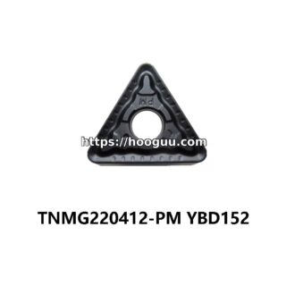 Original ZCC-CT TNMG220412-PM YBD152 Carbide Turning Insert - Triangle | Steel, Cast Iron (10 PCS)