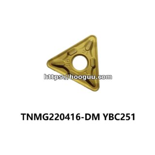 Original ZCC-CT TNMG220416-DM YBC251 Carbide Turning Insert - Triangle | Steel (10 PCS)